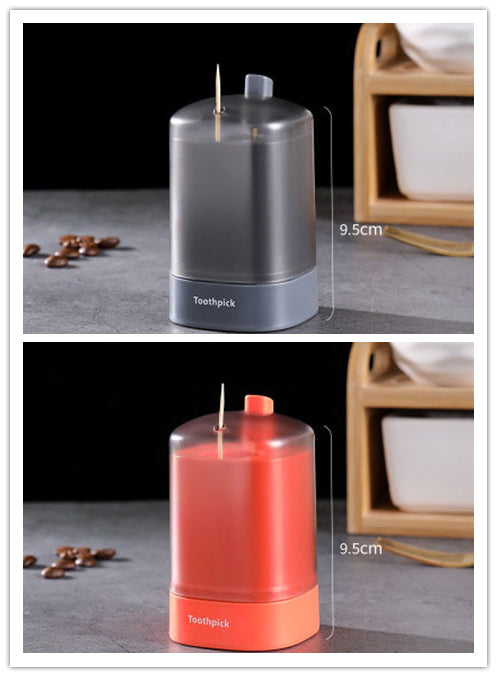 Press type Toothpick Holder