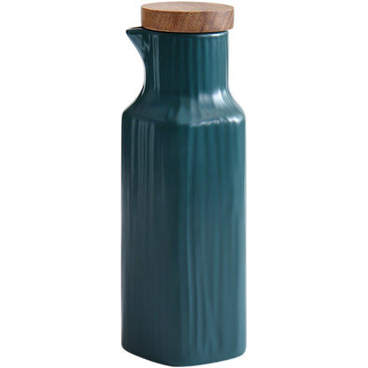 Ceramic Soy Sauce Bottle Kitchen Leak-proof Oil