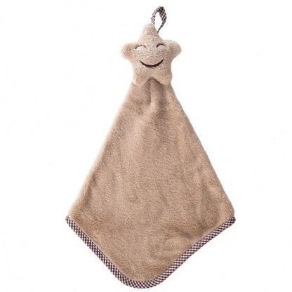Coral Fleece Cute Hand Towel Kitchen Korean Version