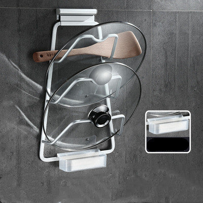 Space aluminum kitchen pot rack