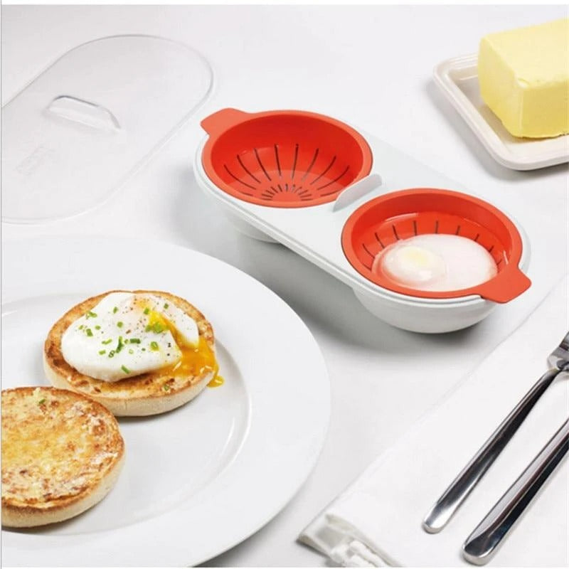 Microwave oven, egg cup, food grade steamed egg
