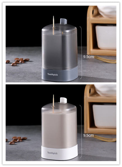 Press type Toothpick Holder