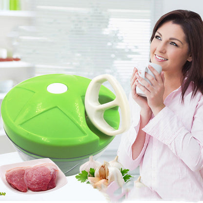Multifunction Vegetable Fruit Twist Shredder Manual Meat Grinder Chopper Garlic Cutter