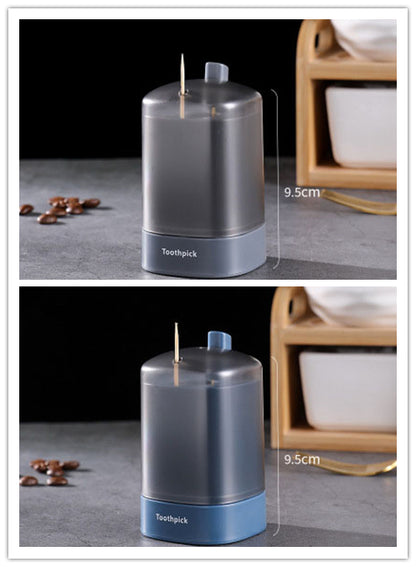 Press type Toothpick Holder