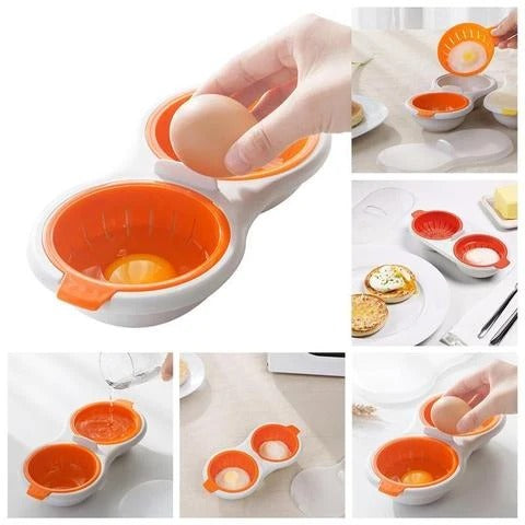 Microwave oven, egg cup, food grade steamed egg