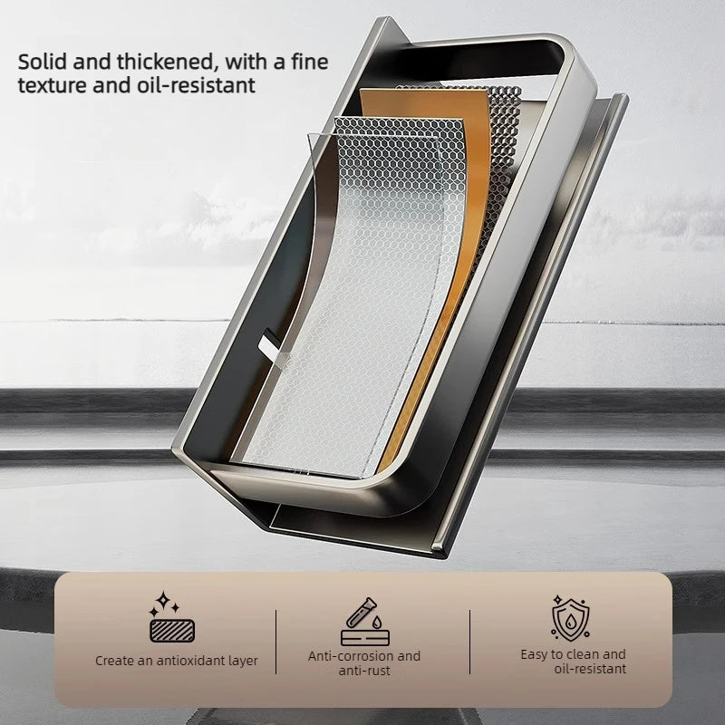 Multifunctional Item Shelf Condiment Storage Organizer Rack Organizer Spice Rack Organizer Wall Mount Seasoning Organizer Shelf