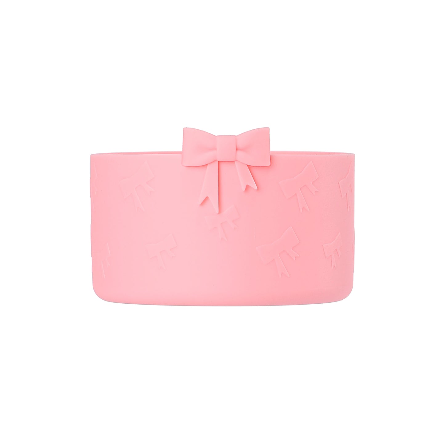 New silicone cup cover anti slip and heat-insulating cup cover butterfly bow 7.5CM/12-40oz universal cup cover base