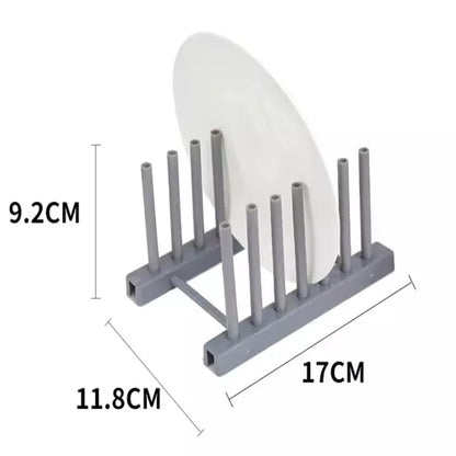 Wall Hanging Pot Cover Rack Kitchen Organizer Rack Five-Layer Pot Lid Metal Rust-Free Multifunctional Rack Pot Lid Storage Rack