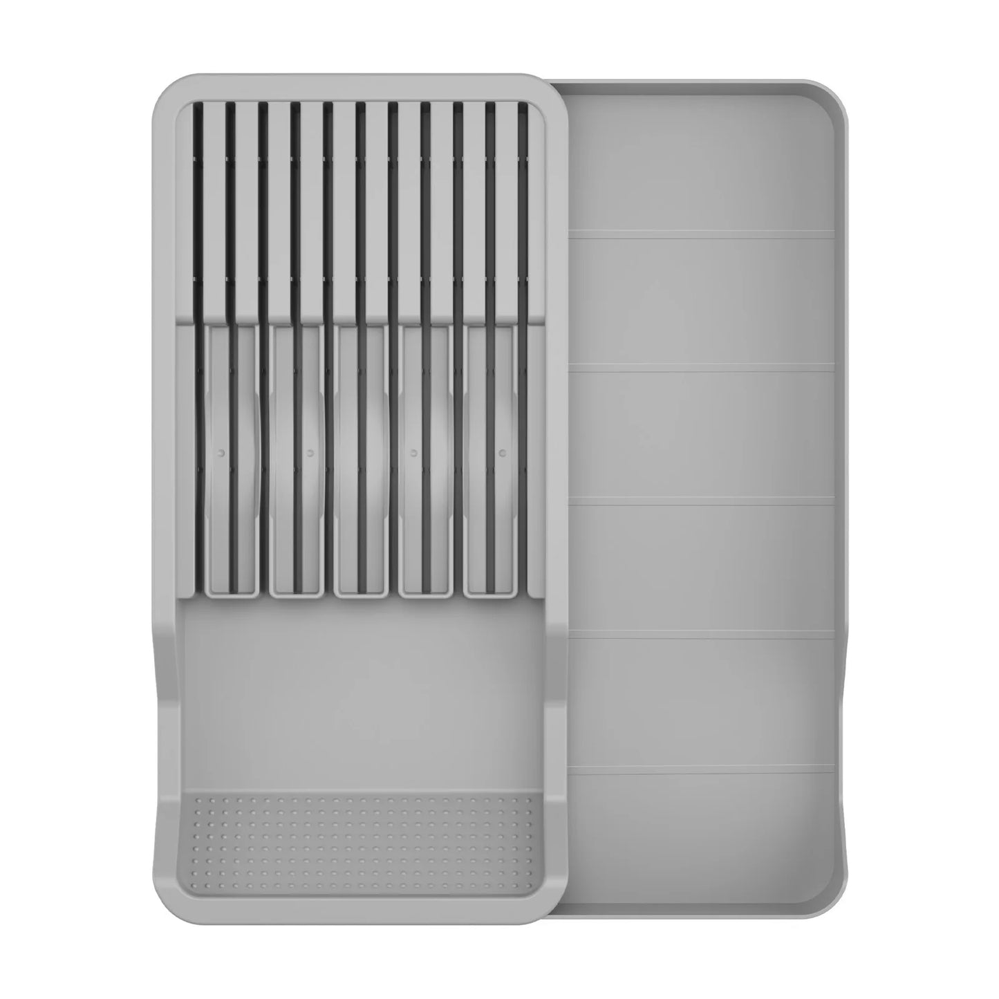 Kitchen Tools Kitchen Drawer Organizer Multi Functional Drip Tray Rack Storage Shelf Divider Plastic Knife Box Knife Holder