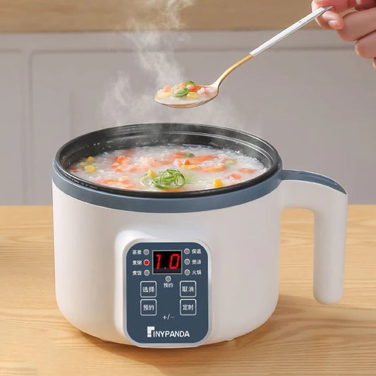 1.7L Electric Rice Cooker Single Double Layer 220V Non-Stick Smart Mechanical Multi-Cooker for Home Use Steamed Rice Pot