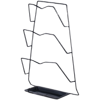 Stainless Steel Pot Cover Rack Punch-free Wall-mounted
